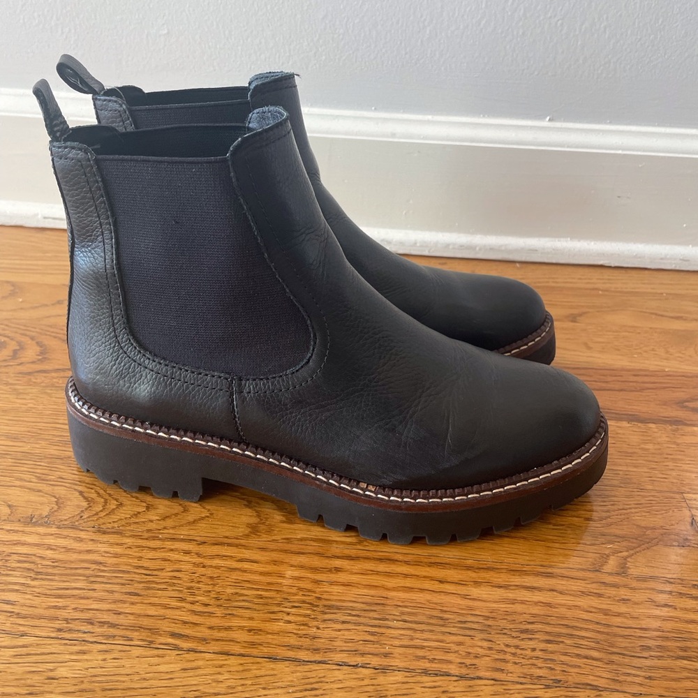 Black Caslon Boots